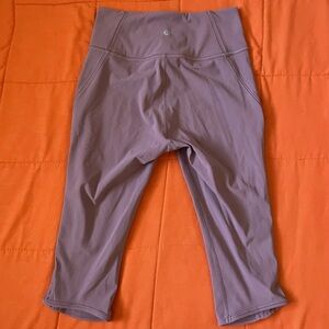 Lululemon Leggings Womens 6 Capri High Rise Sportswear Gym Running